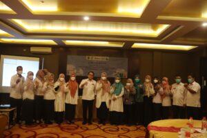 Wahdi Hadiri Acara Lokakarya Pengarustamaan Layanan Air, Sanitasi dan Kebersihan di Puskesmas Kota Metro