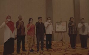 Walikota Metro Hadiri Pembukaan Pekan Seni Rupa Aidia Lampung