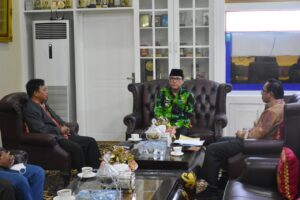 Peningkatan Kesejahteraan Pertukangan, Wahdi Lakukan Audiensi dengan DPN PERKASA Kota Metro