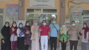 Walikota Metro Meninjau Puskesmas Banjarsari Dalam Rangka Gerakan Program Wash in HCF