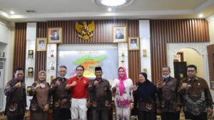 Walikota Metro dan Dewan Harian Cabang Badan Pembudayaan Kejuangan 45 Lakukan Audiensi