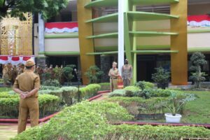 Bangkit Haryo Utomo Jelaskan Rangkaian HUT RI Ke-77, Saat Apel Pagi