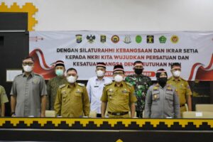 Walikota dan Wakil Walikota Metro Ikuti Silaturahmi Kebangsaan dan Ikrar Setia