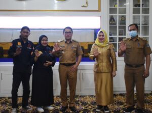 Walikota Metro Bersama Himpunan Mahasiswa Sipil UM Metro Melakukan Audiensi