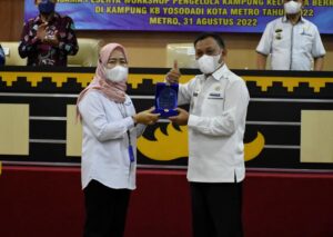 Qomaru Zaman Sambut Kunjungan Plt. Kepala BKKBN Provinsi Lampung, Terkait Workshop Kampung Keluarga Berkualitas