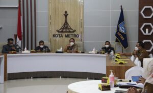 Pemkot Metro Adakan Rapat Evaluasi Covid-19