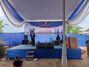 Walikota Metro Menghadiri Istighosah Dalam Rangka HUT Partai Demokrat ke-21