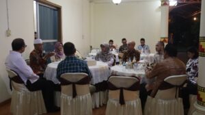 Wakil Walikota Metro Sambut Kedatangan Sekjen KPK di Rumah Dinas