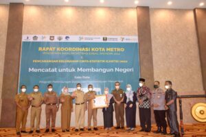 Wakil Walikota Metro Buka Sosialisasi Koordinasi Registrasi Sosial Ekonomi serta Pencanangan Kelurahan CANTIK