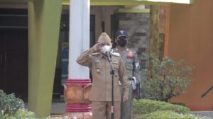 Wakil Walikota Pimpin Apel Mingguan Pemerintah Kota Metro