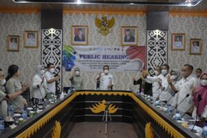 Walikota Metro Hadiri Public Hearing Tentang Standar Pelayanan Dasar Wabah Zoonosis dan Standar Pelayanan Minimal Bidang Kesehatan Hewan