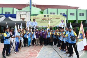 Walikota Metro Menghadiri Gebyar 8 Mapel SMP Kota Metro Tahun 2022