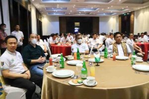 Qomaru Zaman Hadiri Pengukuhan dan Pelantikan Pengurus Perbasasi Provinsi Lampung Masa Bakti 2022-2026