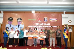 Wakil Walikota Metro Buka Pelatihan Kewirausahaan Mandiri UMKM