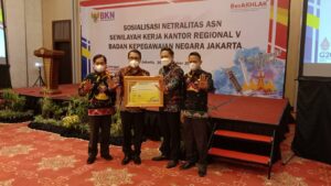 Pemkot Metro Raih Penghargaan BKN Award 2022 Kategori Special Mention-Pilot Project SIASN Dari BKN RI