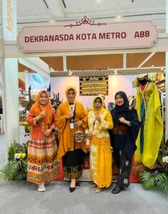 Pameran Kriya Nusa 2022 : Produk UMKM Kota Metro Banyak Diminati