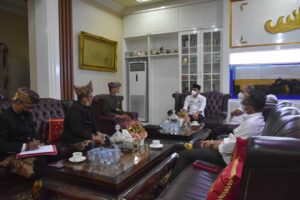 Walikota Metro Audiensi dengan MPAL