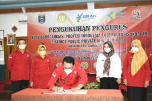 KOPI TB Metro Dikukuhkan, Targetkan Turunkan TBC