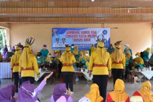 Jambore Kader PKK Tingkat Kota Metro Tahun 2022 di Isi dengan Berbagai Lomba