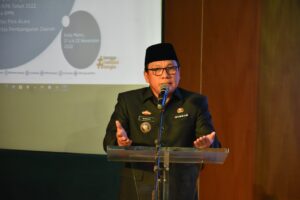 Walikota Metro Wahdi, Buka Acara FGD TVRI Lampung