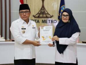 Pemkot Metro Serah Terima BMN Kementerian PUPR