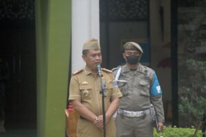 ASN Harus Beri Contoh Baik: Kata Bangkit Saat Pimpin Apel Mingguan