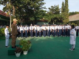 Wakil Walikota Metro Terapkan Pentingnya Kedisiplinan di SMPN 2 Metro