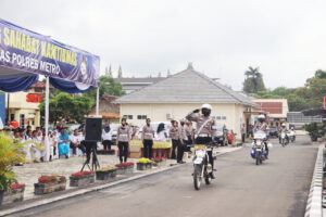 POLRES Metro Gelar Awarding Safety Riding Kota Metro 2022