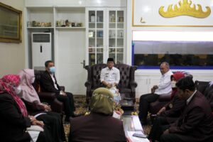 Terkait Akan ada Pelantikan, DPD PPNI Kota Metro Lakukan Audiensi