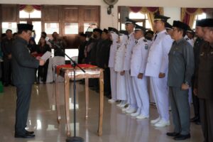 Sejumlah 159 Pejabat Dilantik, Wahdi Berharap Mampu Tingkatkan Pelayanan dan Pembangunan di Kota Metro