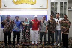 Wahdi Terima Audiensi Yayasan Baitul Maal BRIlian