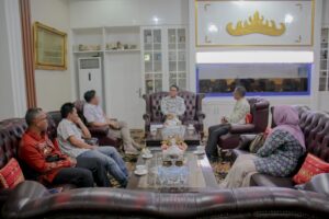 Audiensi Bersama Saburai TV, Walikota Metro Diminta Dukungannya Terkait Pembuatan Film