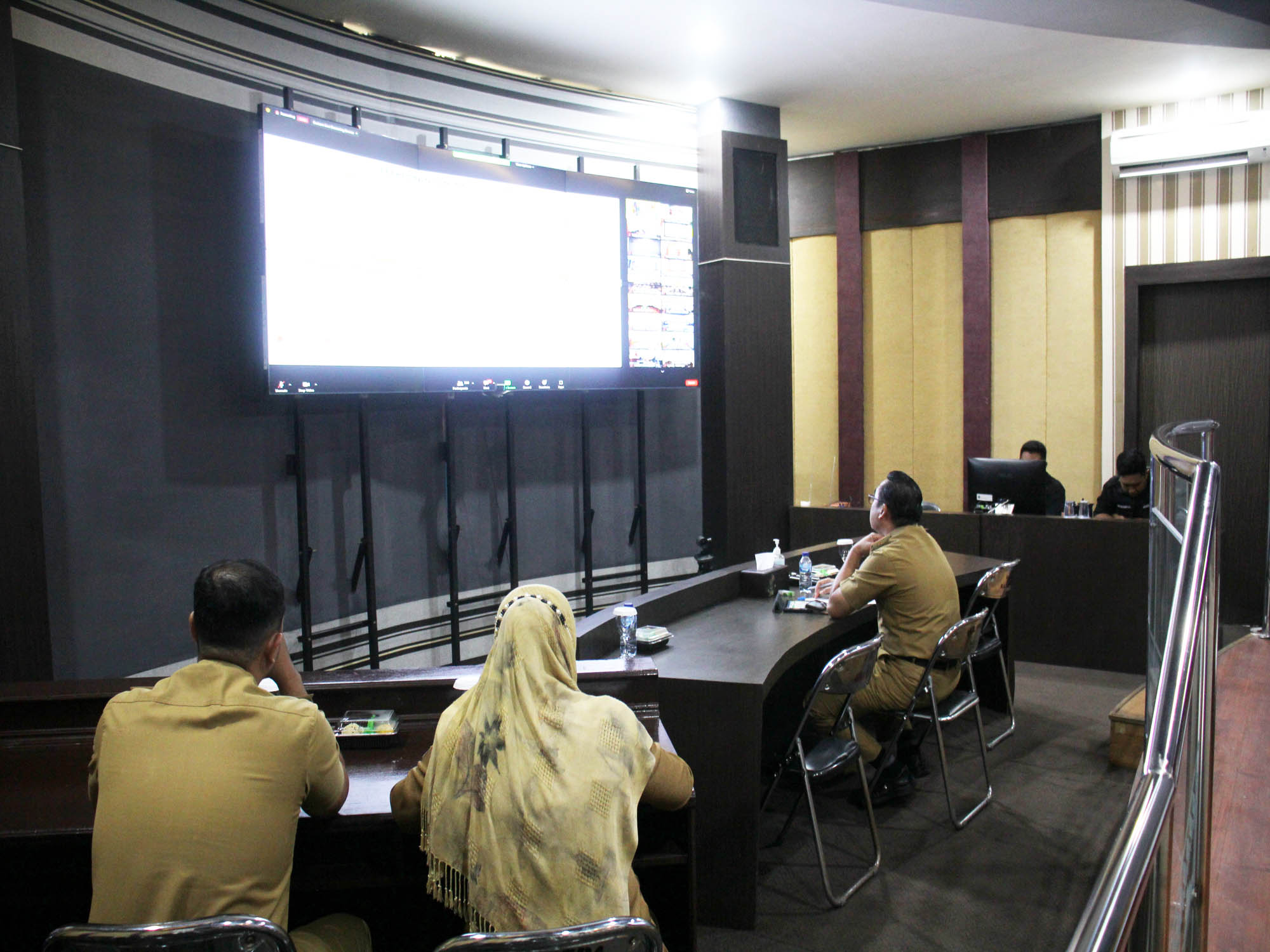 Pemerintah Kota Metro Ikuti Rakor Pengendalian Inflasi Daerah Tingkat Nasional