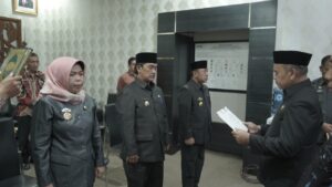 Sekda Kota Metro Lantik 3 Pejabat Eselon II