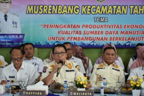 Musrenbang Kecamatan Metro Utara, Wahdi Minta Masyarakat Awasi dan Pantau Perkembangan Pembangunan
