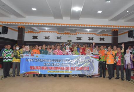 Rakor Pemerintah Kota Metro Bulan Febuari, Guna Dukung Kota Layak Anak