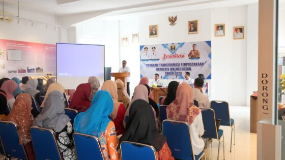 Dukung Wujudkan SDM Berkualitas, Dispusarda Metro Gelar Program Transformasi Perpustakaan Berbasis Inklusi Sosial