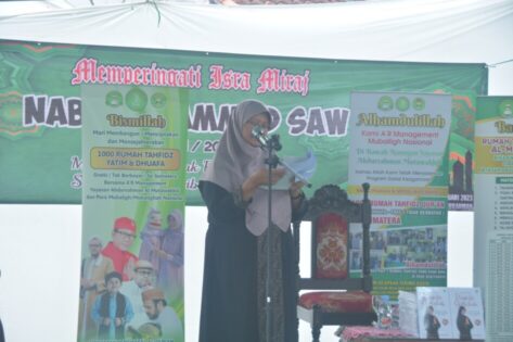 Peringati Isra Miraj di Masjid Baiturahman Metro Timur