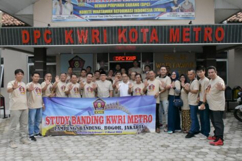 Wahdi lepas studi banding DPC KWRI Metro