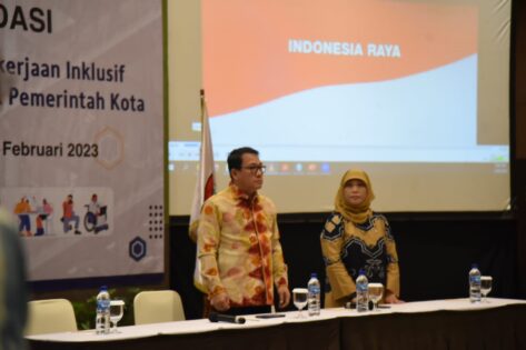 Wahdi Buka Kegiatan Walikota se Indonesia, dalam Forum Konsolidasi Pengarusutamaan Pusat Ketenagakerjaan Inklusif