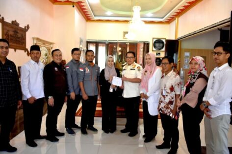 KPU Metro lakukan pencocokan dan pemutakhiran data pemilih di Kediaman Walikota Metro