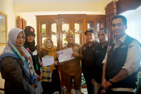 Wakil Walikota Metro Menjadi Start Coklit oleh Pantarlih