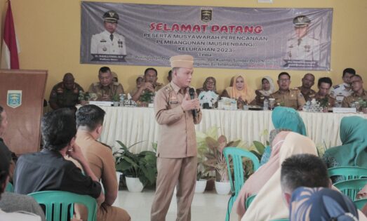 Musrenbang Kelurahan Metro, Wakil Walikota Metro Pesan Jaga Gizi Anak