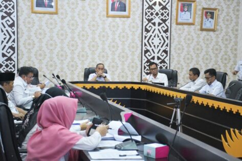 Pemkot Metro Rapat Standar Kompetensi Jabatan Tinggi Pratama