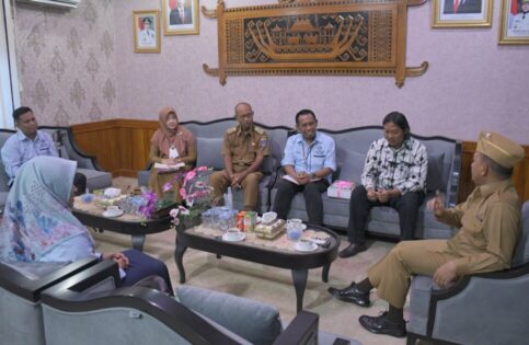 Untuk Melestarikan Bahasa Lampung, Wakil Walikota Metro Melakukan Audiensi