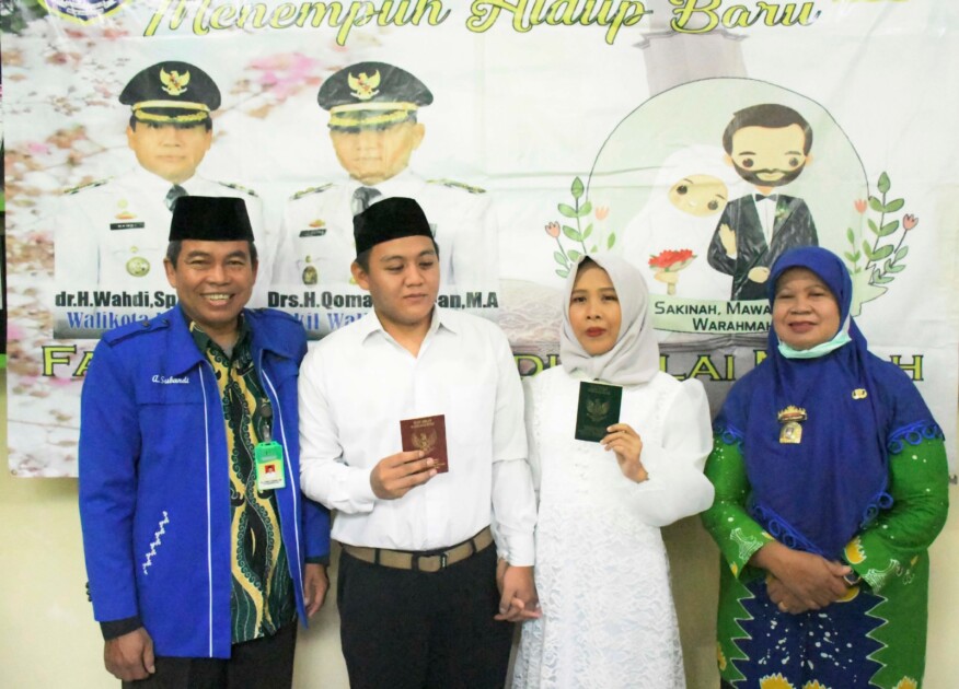 Niko dan Niluh Ikuti Program Fasilitas Nikah Pemerintah Kota Metro