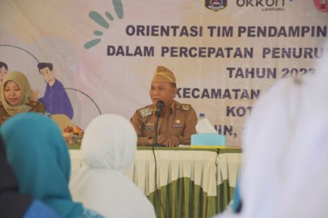 Qomaru : Koordinasi Perlu Ditingkatkan, Saat Buka Orientasi Tim Pendamping Keluarga