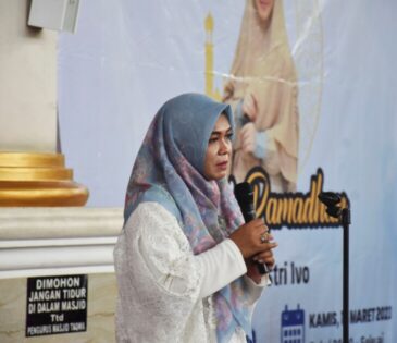 Silfia Naharani Buka Acara Tahrib Ramadhan