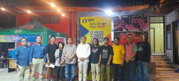 Sekda Metro hadiri penutupan Metro Clothing Night, turut serahkan hadiah lomba mural BI