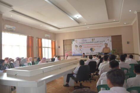 Sedekah Secara Ikhlas, Jadi Materi Kultum Amaliah Ramadhan di Dinas PUTR Metro